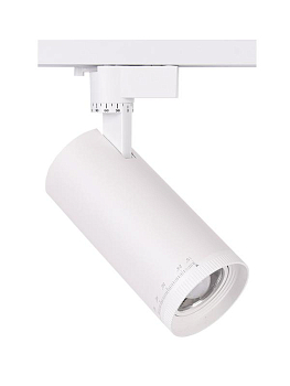 Светильник светодиодный трековый PTR 0728 ZOOM 28Вт 4000К IP40 15-60град. WH бел. Pro JazzWay 5030558