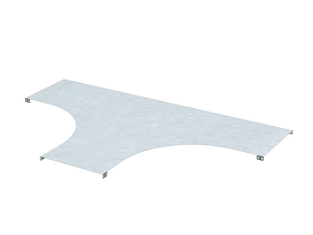 Крышка для ответв. Т-образ. горизонт. осн. 900 R-660 гор. цинк DKC UKT609HDZ