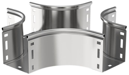 Крестовина плавная тип Г01 ESCA 80х300мм IEK CKR01-0-080-300