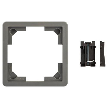 Люк 18-7001-03 комплект для установки люка IP66 в фальш-пол (рамка+монтаж. лапки) сер. Эра Б0063310