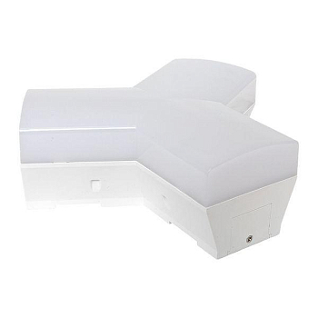 Коннектор фигурный для светодиодных линейных светильников ДБО-Y бел. 10Вт 6500К IP20 LUMA EKF LBL-Y-10-W-6500