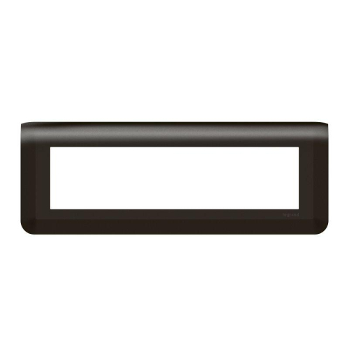 Рамка 8мод. Mosaic черн. Leg 079058L