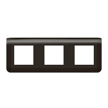 Рамка 3х2мод. Mosaic черн. Leg 079046L