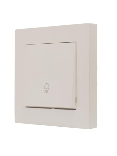 Механизм кнопки звонка СП VESNA жемчуж./бел. перламутр LEZARD 742-3088-103