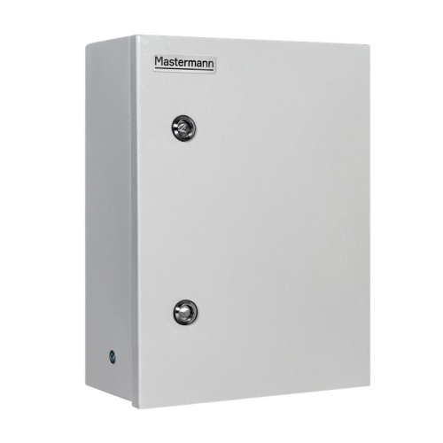 Шкаф монтажный 300x400x220мм IP66 12У+ Mastermann 00-01020311