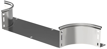 Отвод Т-образ. плавн. тип Г01 ESCA 80х600мм IEK COT01-0-080-600