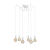 Люстра 6xE27 макс. 60Вт Vitaluce V4452-0/6PL