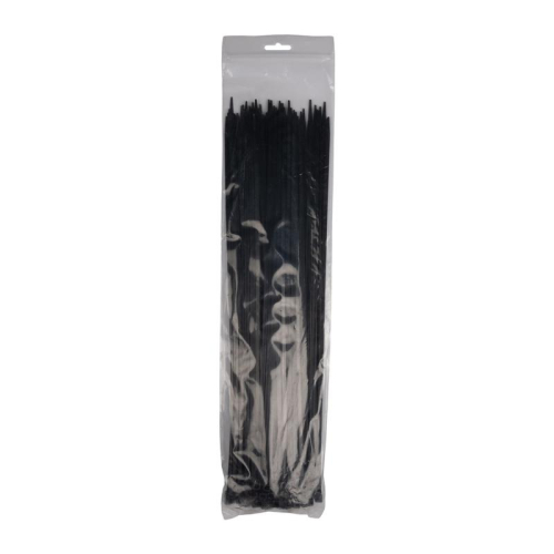 Хомут кабельный PCT 4.8х400-100BL 4.8х400 PA6.6 черн.(уп.100шт) JazzWay 5054691