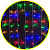 Гирлянда светодиодная "Занавес" 93 645 NGF-D022-01 1.5х1.2м 192LED RGBY IP20 TR Navigator 93645