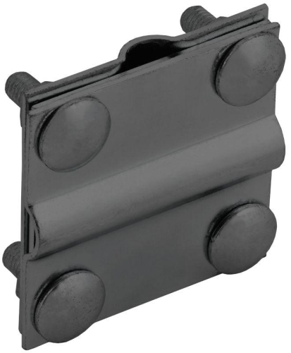 Зажим крестообразный с раздел. полоса/пруток-полоса/пруток 40/12мм оцинк. сталь TD IEK ZCC18-13-1-12-40