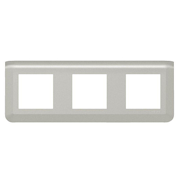 Рамка 3х2мод. Mosaic алюм. Leg 079306L