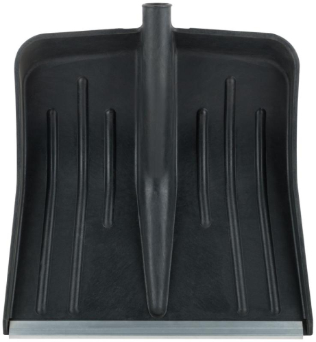 Лопата для уборки снега большая 420х420мм без черенка пластик. 68100