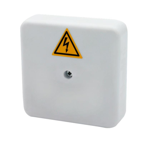 Коробка распределительная огнестойкая 75х75х20мм IP41 КРОПС-П0 FRJB-KM-P0-4-02-КРОПС-IP41 КРОПС-П0 для кабелей до 4кв.мм 2 клеммы КМ KR0002