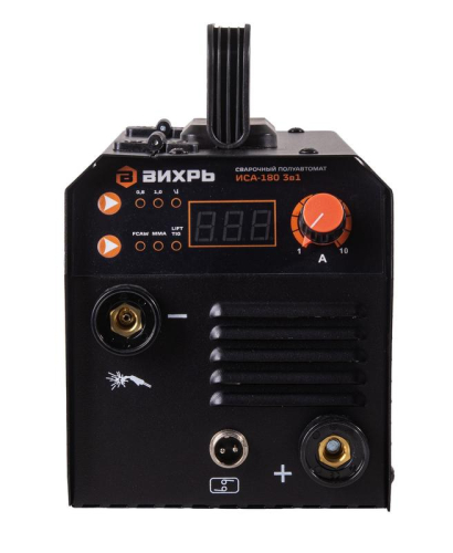 Инвертор сварочный полуавтомат.ИСА-180 3в1 Вихрь 65/187