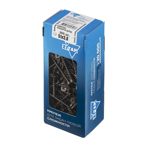 Саморез ШСГД 3.8х51 (уп.200шт) Tech-Krep/Zitar 102125