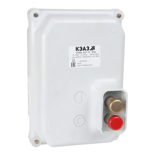 Выключатель автоматический 63А 10Iн АП50Б 2М3ТД У2 400В AC НР=230В AC/DC доп. контакты 1п IP54 КЭАЗ 106683