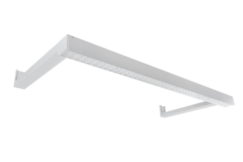 Светильник светодиодный ДБО OF 23 C 24 AW 940 L1200 WH WBRA500 1160х64х64мм 20Вт 4000К IP20 Ra90 линейный для школьных досок с регул. креп. 500мм в компл. бел. Русский Свет 11112324301