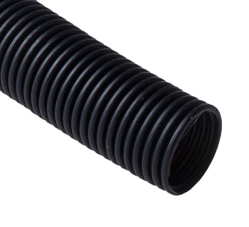 Труба гофрированная ПНД тяжелая d63мм без протяжки черн. (уп.15м) Ruvinil 26310