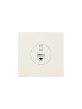 Розетка компьютерная 1-мест. СП ZIMA IP20 слон. кость LEZARD 704-9088-140