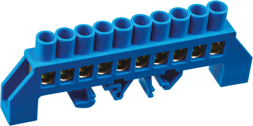 Шина нулевая на DIN-изоляторе в оболочке 8х12-10 Navigator 71188