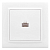Розетка компьютерная 1-м СП Минск RJ45 бел. Basic EKF ERK01-035-10