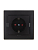 Розетка 1-м СП Mira с заземл. защ. шторки керамика черн. бархат LEZARD 701-4242-124