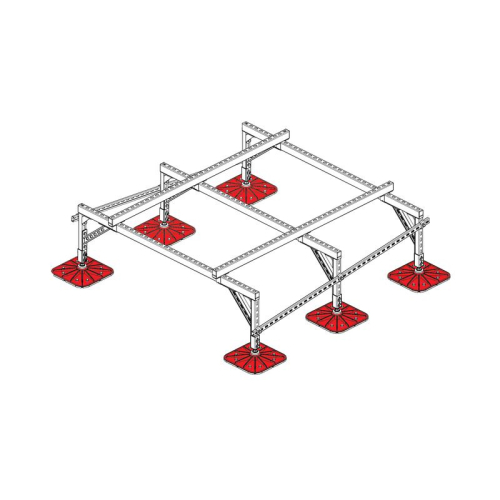 Конструкция опорная для установки оборудования TECHNORAPTOR FOOT 1800х1800 KM-TR-F-SSEI-1800-1800 КМ TR0039