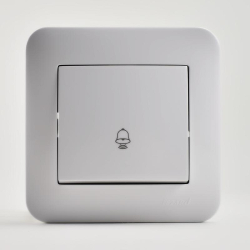 Механизм кнопки звонка 1-кл.СП ASTI 10А IP20 бел. LEZARD 7081-0288-103