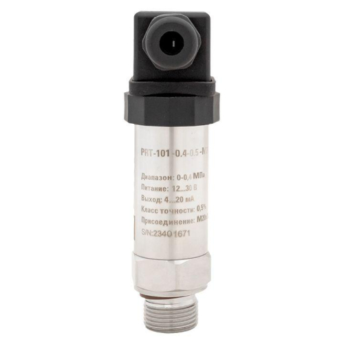 Преобразователь давления PRT-101 0-0.4 MПа M20х1.5 0.5проц. EKF PRT-101-0.4-0.5-M20