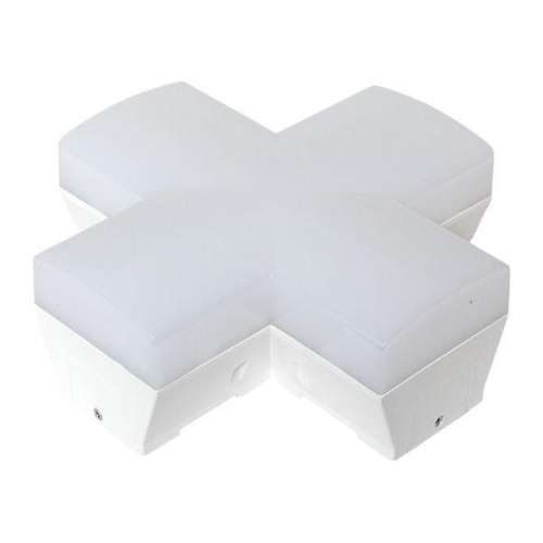 Коннектор фигурный для светодиодных линейных светильников ДБО-X бел. 12Вт 6500К IP20 LUMA EKF LBL-X-12-W-6500