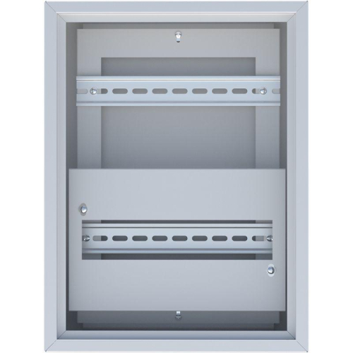 Щит ЯУР на 2 счетчика с двумя DIN-рейками (400х300х150) Basic EKF uerm-din-400-2