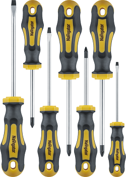 Набор отверток NHT-Ot02-H7 (7шт) Navigator 95268