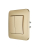Выключатель 2-кл. 1п СП ASTI 10А IP20 в сборе золото. LEZARD 7081-3636-101 Выключатель 2-кл. 1п СП ASTI 10А IP20 в сборе золото. LEZARD 7081-3636-101