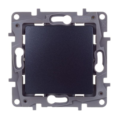 Переключатель перекрестный 1-кл. Etika 250В 10AX винт. зажимы антрацит IEK 672649