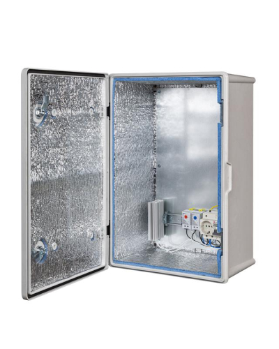 Шкаф монтажный композитный 360х560х250 Пластик-3УТП+ Mastermann 00-01021466