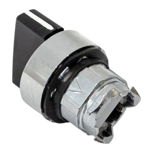 Механизм переключателя исполнительный ХB4 на 2 положения возвратный без фиксации без подсветки с короткой ручкой IP65 EKF XB4BD2-65