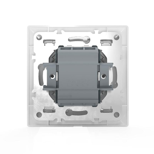 Выключатель 1-кл. СП AVA 10А IP20 с индикатором в сборе бел. TOKOV LIGHT TKL-AV-V1IF-C01