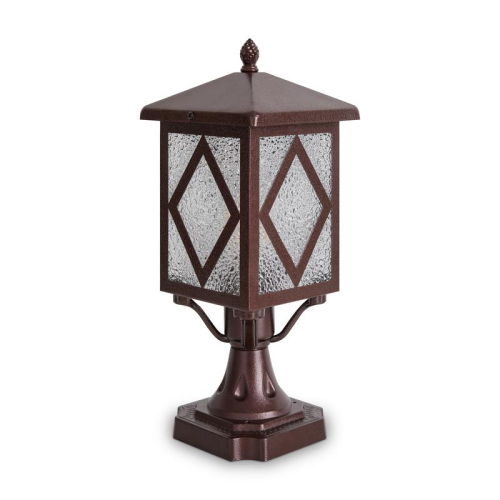 Светильник Heim 1х40Вт E27 IP44 ландшафтный Voltega VGL7210FL-01BR