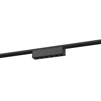 Светильник светодиодный трековый TRM-S5-2-6W4K-BK 6Вт 4000К с направленным светом для тонкого магнитного шинопровода черн. Эра Б0059049