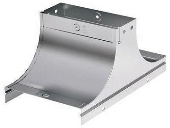 Крышка-ответвитель TS осн. 150/80 в комплекте с крепеж. эл. цинк-ламельный DKC 37243KZL