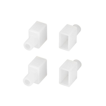 Заглушка WPH-FLEX-0612-SIDE WHITE с отверстием силикон Arlight 040834