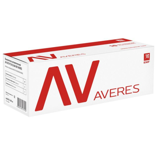 Выключатель автоматический модульный 1п C 63А 6кА AV-6 AVERES EKF mcb6-DC-1-63C-av