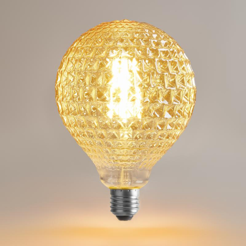 Лампа светодиодная Loft Led YX-G125175LK2F 4Вт 2200К E27 DIM Voltega 8576