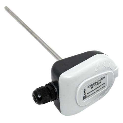 Датчик температуры канальный 200мм EKFRTD20-CH200-NTC10K