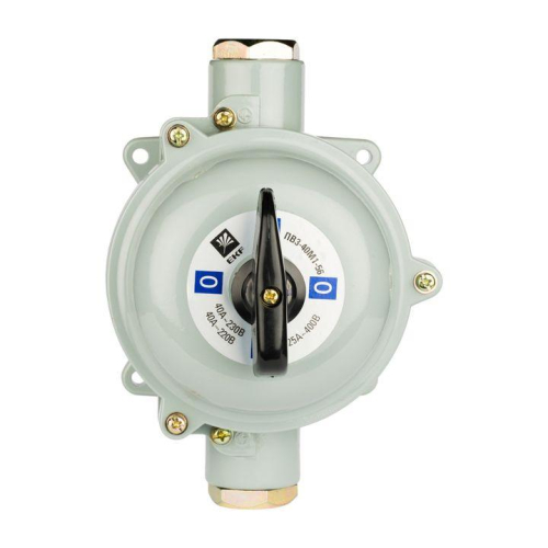 Переключатель пакетный 1-кл. 40А IP56 ПП 2-40/Н2 М1 сил. сер. EKF pp-2-40-5