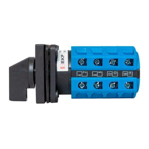 Переключатель кулачковый ПК-1-24 4п 25А "1-0-2" IP65 EKF pk-1-24-25-65