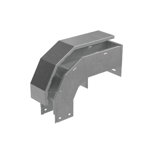 Крышка для ответвителя T-образ. вертикал. вниз 80х200х200мм "ПЛЮС" HD85 КМ PL17792