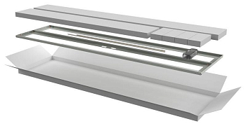 Дверь двустворчатая для шкафа LINEA N 42U 600мм перфорир. сер. ITK LN35-42U6X-D2P