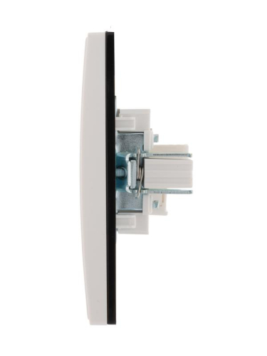 Розетка телефонная СП Rain RJ11 бел. LEZARD 703-0202-137