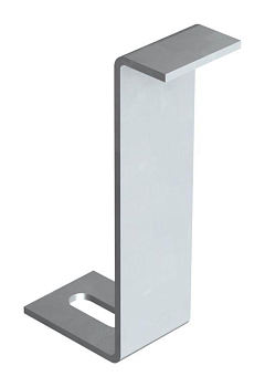 Скоба для крепления лотка с крышкой 80мм IEK CLM50D-SKLK-80